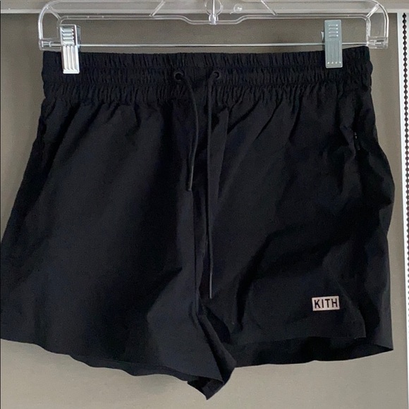 Kith box logo nylon shorts XS